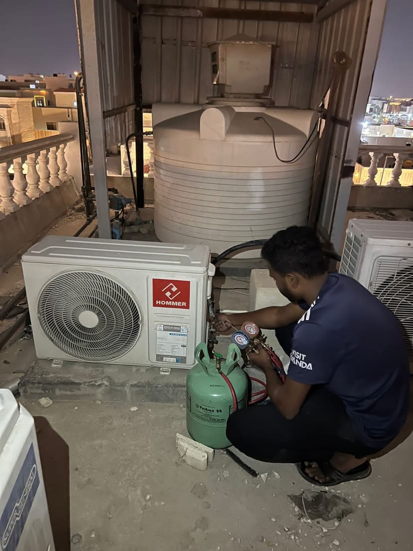AC Gas Filling Service